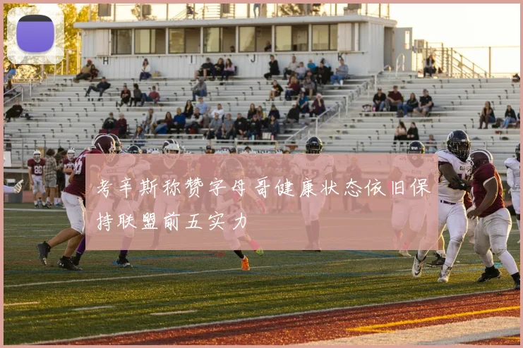 考辛斯称赞字母哥健康状态依旧保持联盟前五实力