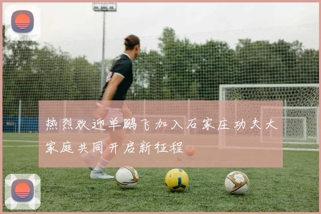热烈欢迎单鹏飞加入石家庄功夫大家庭共同开启新征程